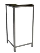 90° corner piece for LED long drink counters