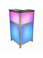 90° corner piece for multi-purpose counter with LED light box