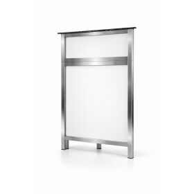 45° Eckteil für Multitheken mit LED Leuchtkasten