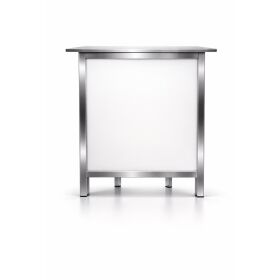 45° Eckteil für Multitheken mit LED Leuchtkasten