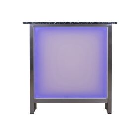 Corner part for multi-counters with LED light box