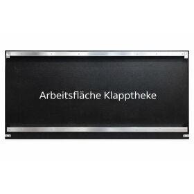 Ersatzplatten mit Unterbau für PE Bartheken Stracciatella 1,5m LED Ausgabebrett 300mm
