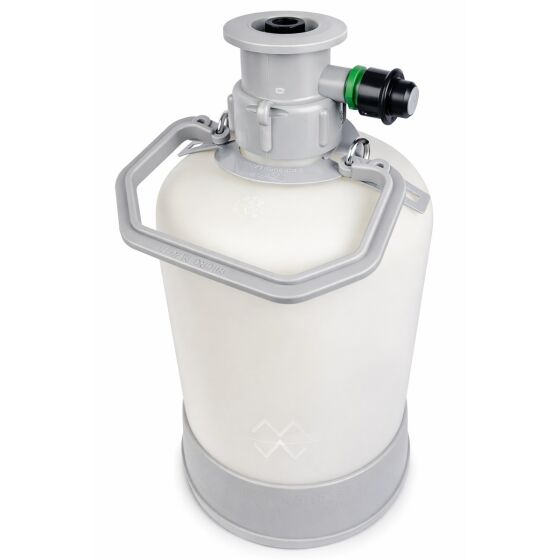 Reinigungsbehälter 5L Flach + Zubehör Bierleitungsreinigungsgerät