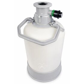 5 liter PVC cleaning tank with fitting