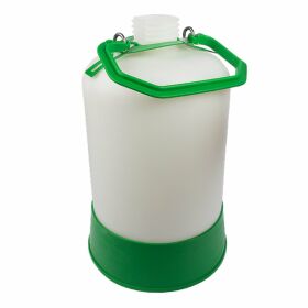 5 liter PVC cleaning container with fitting, basket fitting (type S)