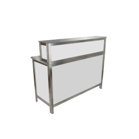 Multi-counter, folding counter with bar top and stainless...