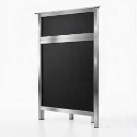 45° corner piece for multi-counters with stainless steel surface