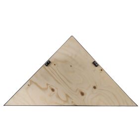 45° corner piece for multi-counters with stainless steel surface