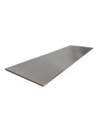 45° corner piece for multi-counters with stainless steel surface