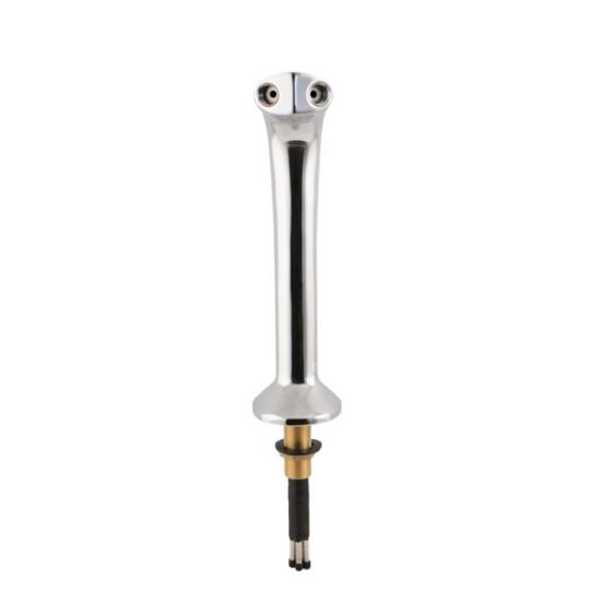 Schanksäule Classic-Elegant 2-leitig chrom NW 10 mm ohne Schankhähne