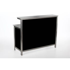 GDW long drink counter with stainless steel worktops