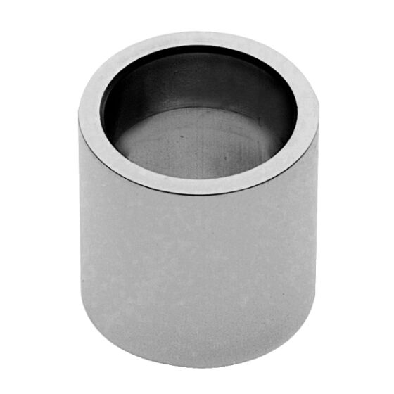 Spacer sleeves for taps in chrome or brass