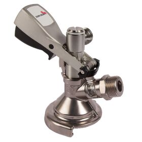 Keg closures from Micro-Matic Kombikeg on the side