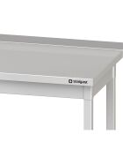 Welded work table with base 1400x600x850 mm with upstand