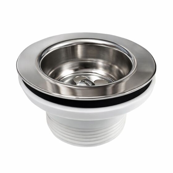 Sink drain valve 1 1/2 "also for gastro sinks