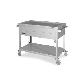 Bain-Marie trolley with one basin for 3 x GN1 / 1205 x...