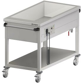 Bain-Marie trolley with one basin for 4 x GN1 / 1530 x...
