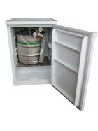 Draft beer refrigerator for max 30 liters