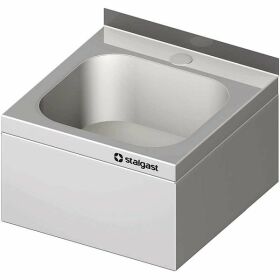 Wall-mounted hand basin 400x410x240 mm with a three-sided...