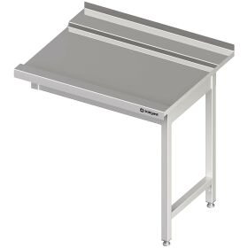 Unloading table on two legs 1000x700x850 mm attachment...