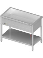 Bain-Marie standing device with a basin 1085 x 600 x 850 mm for 3 GN1 containers