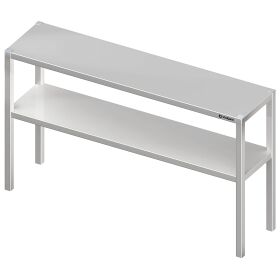 Aufsatzbord mit zwei Etagen 700x400x700 mm, verschweißt