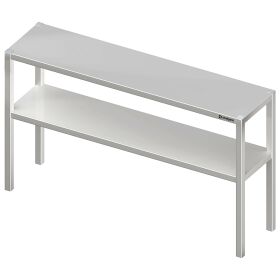 Welded top shelf with two levels 900x300x700 mm