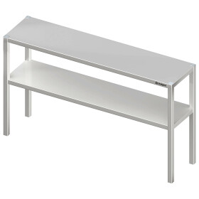 Welded top shelf with two levels 1000x400x700 mm
