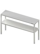 Welded top shelf with two levels 1600x400x700 mm