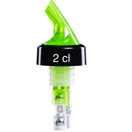 Neon Grün Portionierer Compact 2cl zum Aufsetzen Sofortversand via DHL 