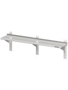 Welded board with brackets and wall rails 800x300x400 mm height adjustable
