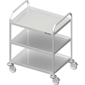Welded trolley with three floors 1200x600x950 mm welded