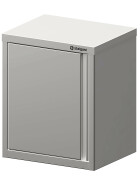 Welded wall cabinet with hinged door 500x300x600 mm