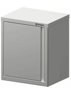 Welded wall cabinet with hinged door 500x300x600 mm