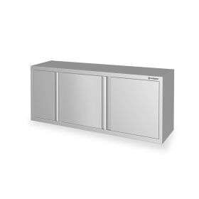 Welded wall cabinet with hinged doors 600x400x600 mm