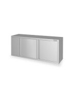 Welded wall cabinet with hinged doors 1000x400x600 mm