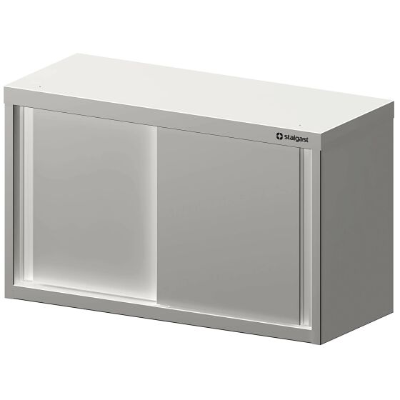 Welded wall cabinet with sliding doors 1200x400x600 mm