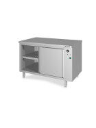Heat cabinet with sliding doors 1400x600x850 mm without edging 1400x600x850 mm
