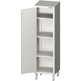 Welded tall cabinet with hinged door 400x700x1800 mm
