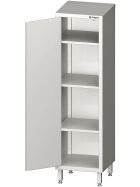 Welded tall cabinet with hinged door 600x500x1800 mm