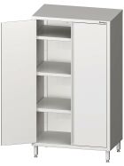 Welded tall cabinet with hinged door 600x600x1800 mm
