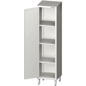 Welded tall cabinet with hinged door 600x500x2000 mm