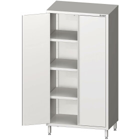 Welded tall cabinet with hinged door 600x600x2000 mm
