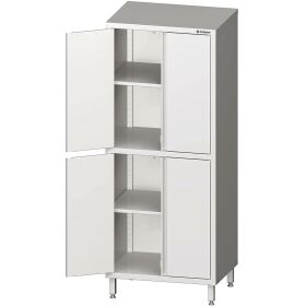 Tall cupboard with hinged doors 700x600x2000 mm welded to...