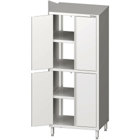 Pass-through tall cupboard with hinged doors 900x500x2000...