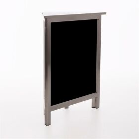 GDW corner piece for sales counter with stainless steel surface