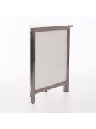 GDW 45° corner piece for dispensing counter with stainless steel surface