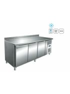 Bakery freezer counter with three doors, EN 600 x 400
