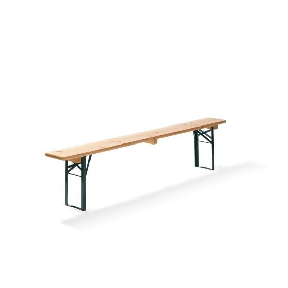Beer bench 25cm, brewery quality, green / wood