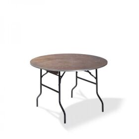 Banquet table / folding table wood round Ø 122 cm